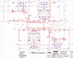 Red-House 2 - Instalatii electrice- Etaj