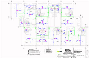 Red-House 2 - Instalatii electrice- Etaj